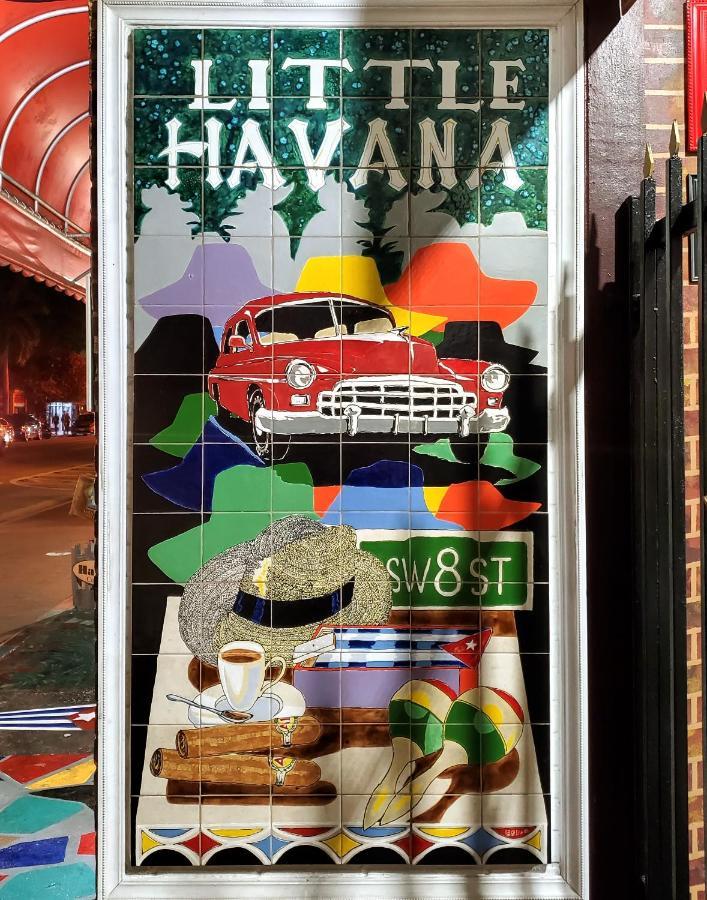 Casa Cuba In Little Havana, Brickell, Calle 8 And 10 Minutes To The Beach Free Parking Miami Ngoại thất bức ảnh